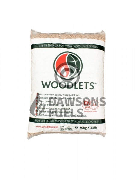 Woodlets Wood Pellets - 3/4 Pallet