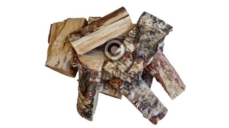 Pallet of Boot Bags of Kiln Dried Birch Logs