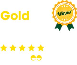 2022 Gold Trusted Service, *****, Feefo