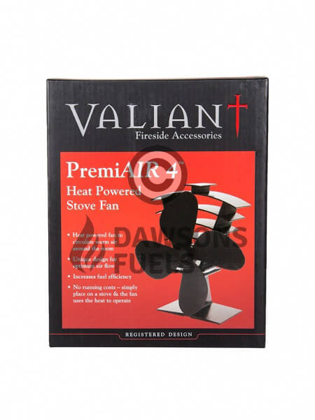 Valiant PremiAIR 4 Heat Powered Stove Fan
