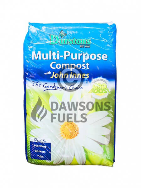 50 x 50 litre bags of Durstons Multi-Purpose Compost with John Innes